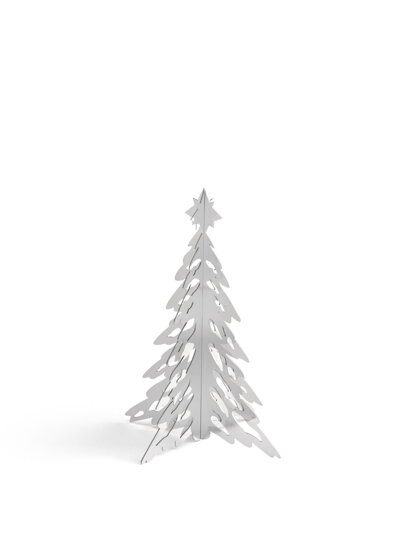 Dekoračný stromček Pinetree, 15 cm – oceľový