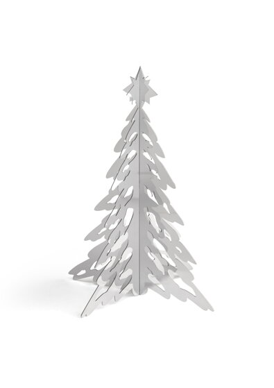 Dekoračný stromček Pinetree, 20 cm – oceľový