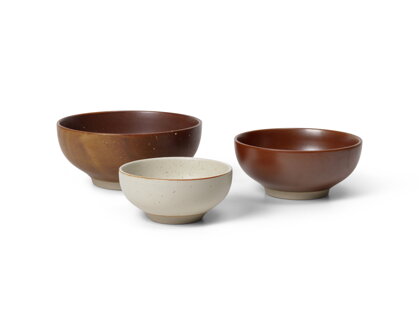 Stredné misky Midi Bowls, set 3 ks – farebné