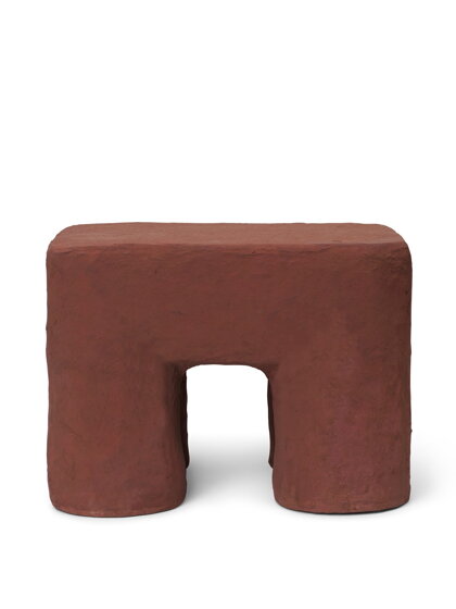 Detská stolička/stolík Podo Stool Red Brown – červenohnedá