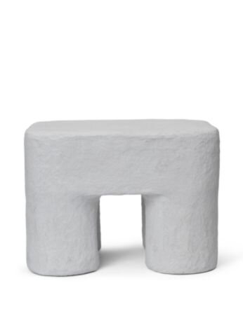 Detská stolička/stolík Podo Stool White – biela