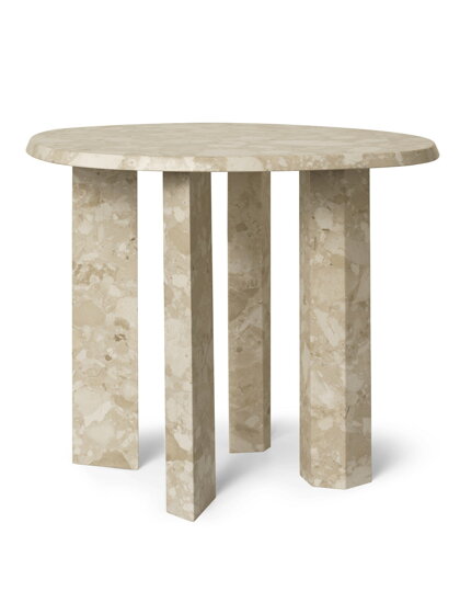 Príručný stolík Taula Side Table Sand – pieskový