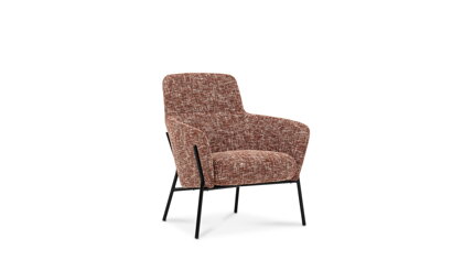 Kreslo Slot Low Lounge Chair – červené