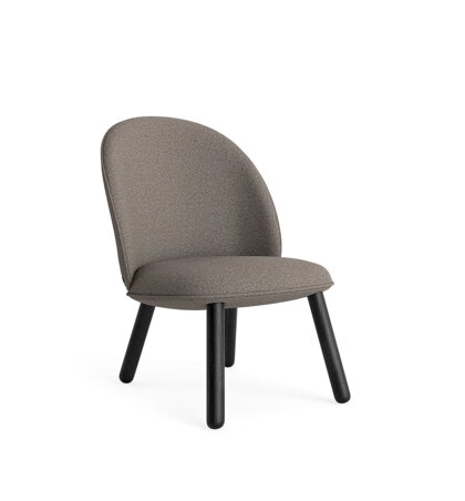 Kreslo Ace Lounge Chair – sivohnedé/čierny dub