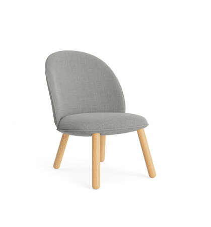 Kreslo Ace Lounge Chair – sivé/dub