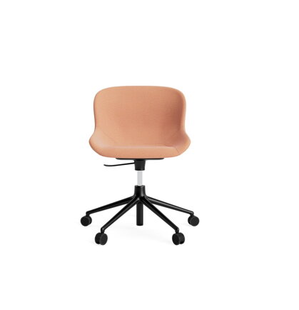 Otočná stolička Hyg Chair Swivel 5W Gas Lift – oranžová/hliník