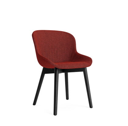 Stolička Hyg Comfort Chair – červená/čierny dub