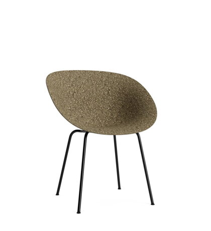 Stolička Mat Arm Chair – morská tráva/čierna oceľ