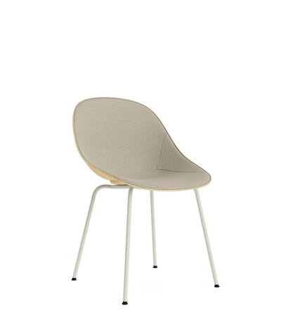 Stolička Mat Chair – béžová/krémová oceľ